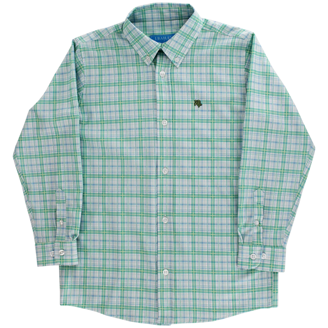 Performance Roscoe Button Down Shirt - Windsong