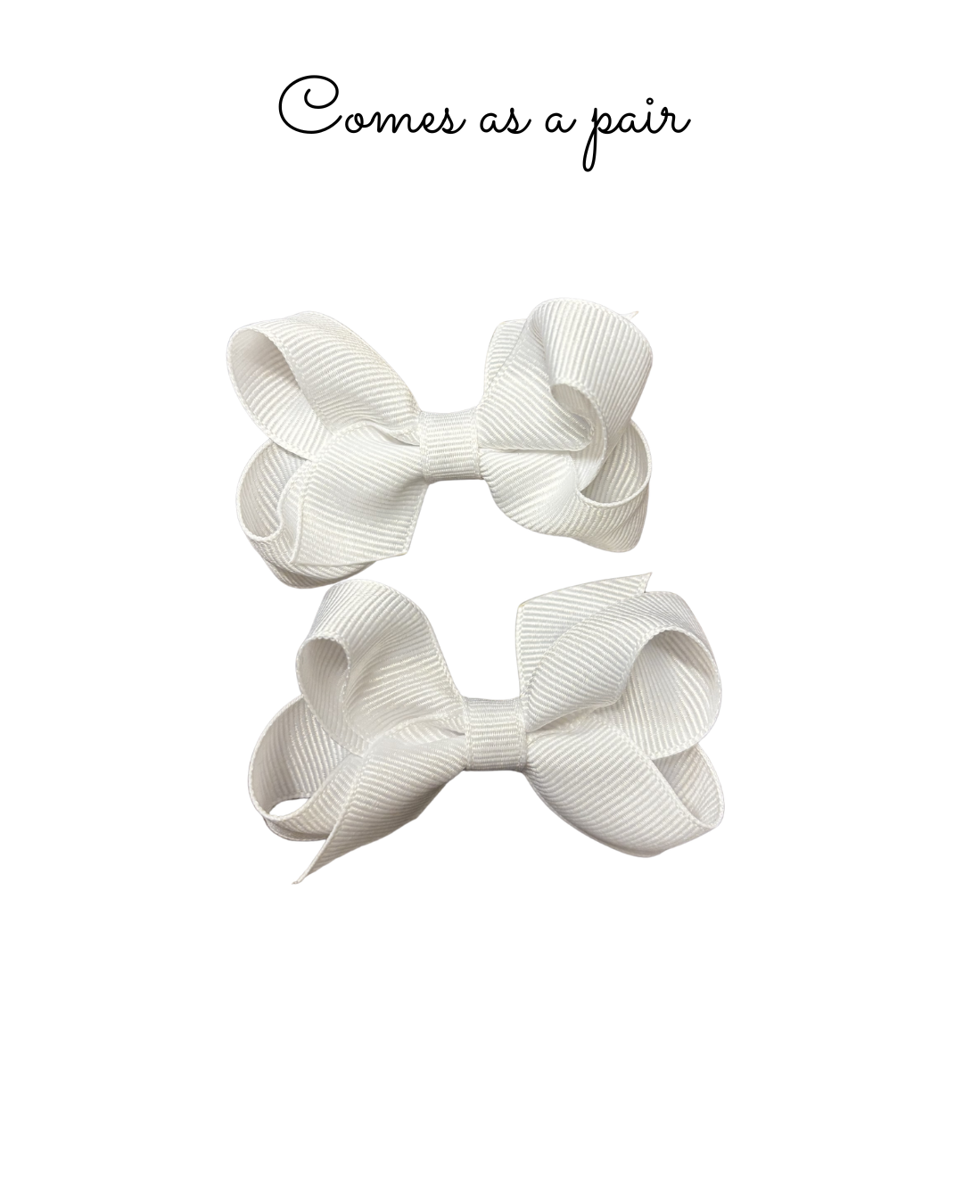 Mini Grosgrain Pair Bows