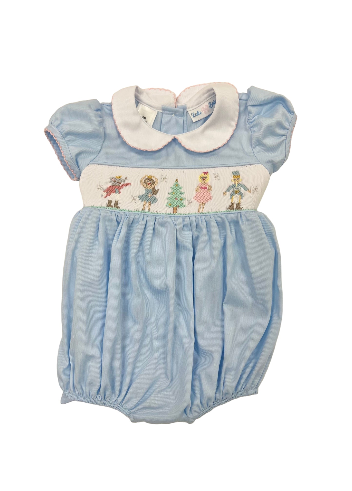 Nutcracker Smocked Girl Waist Bubble