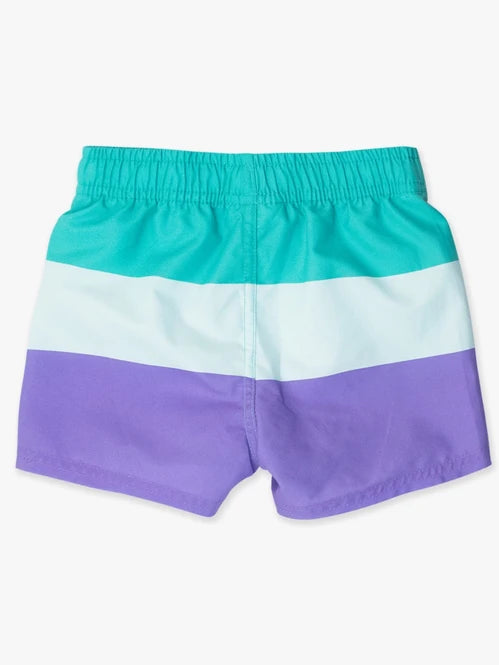 Marine Color Block Swim Trunks