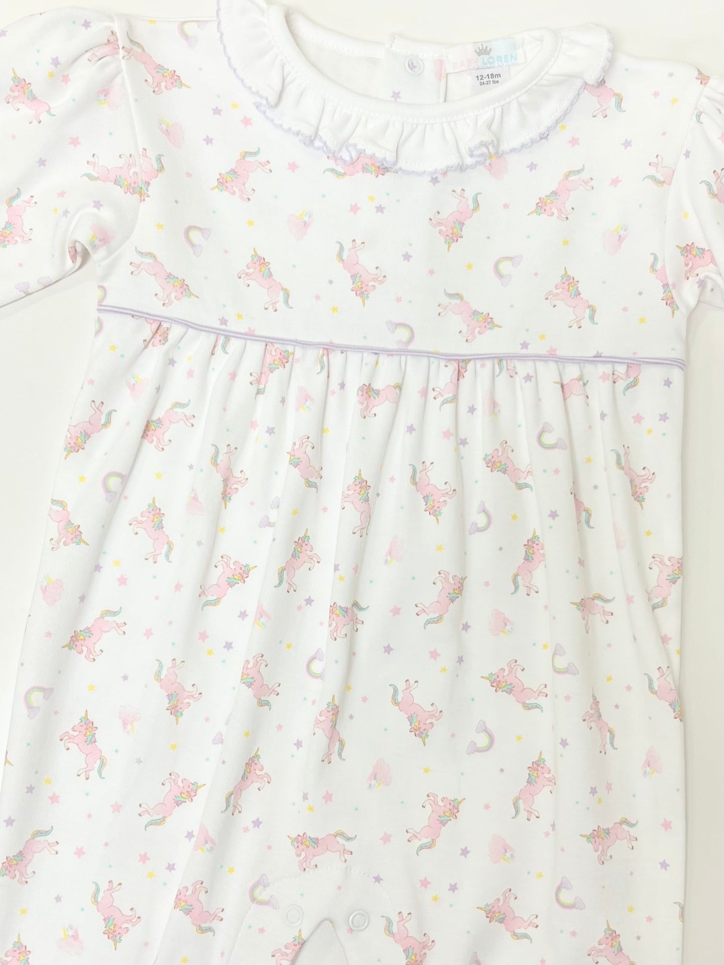 Unicorns Pima Romper