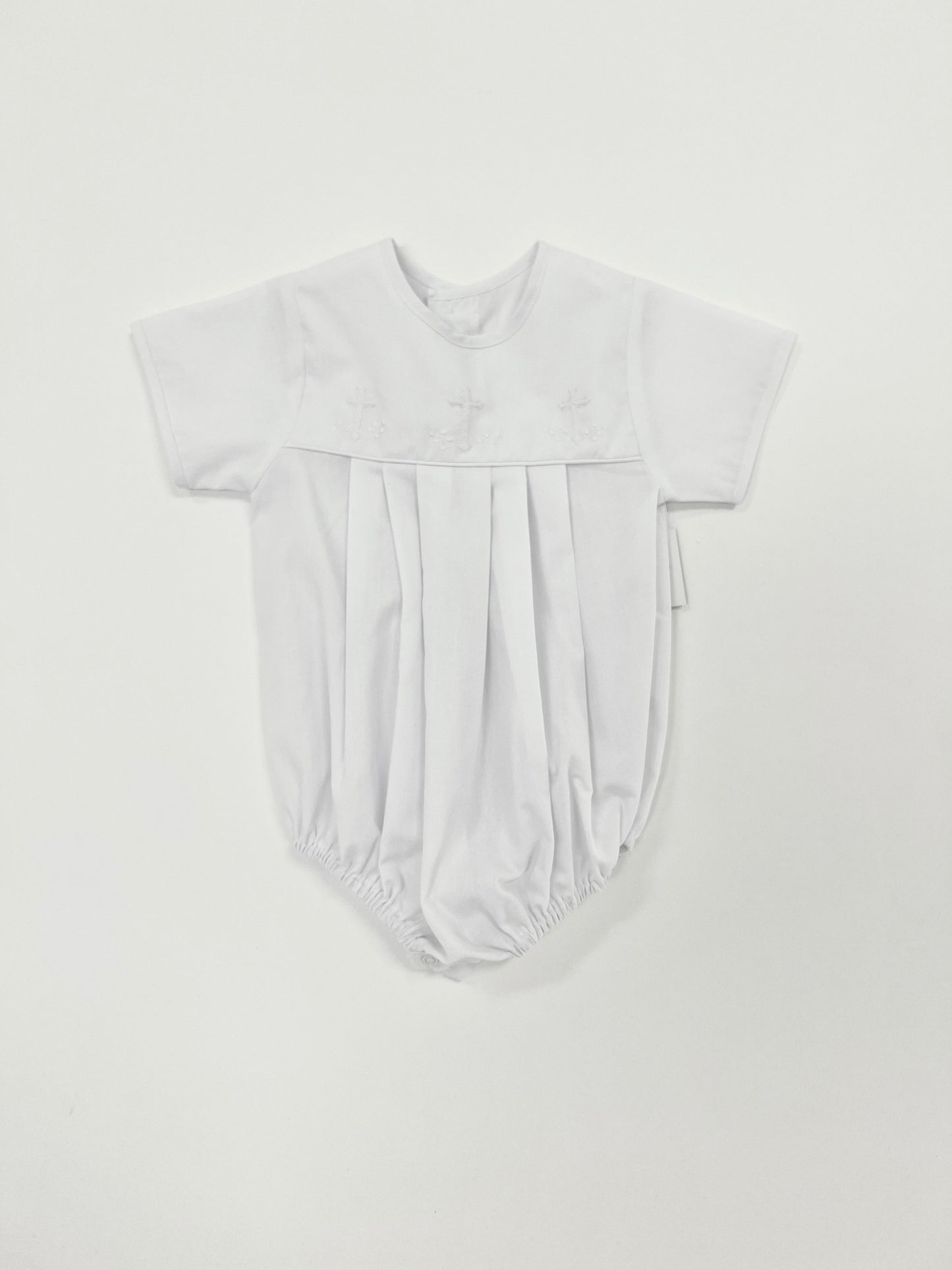 White Cross Boy Bubble