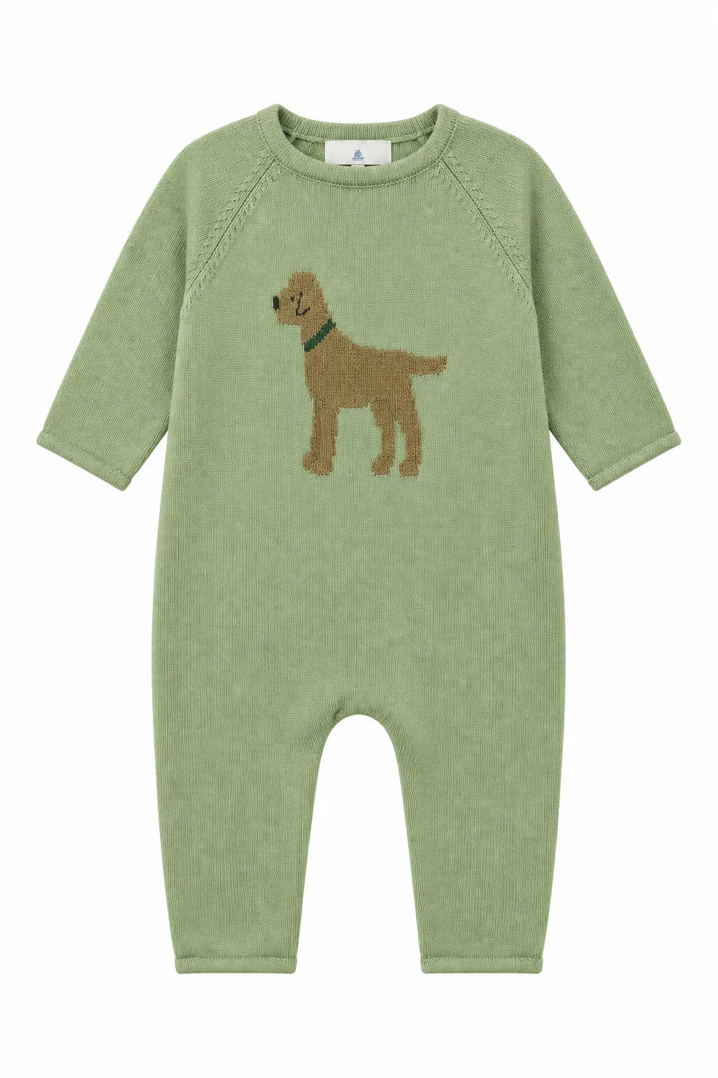 Southbound Green Dog Romper