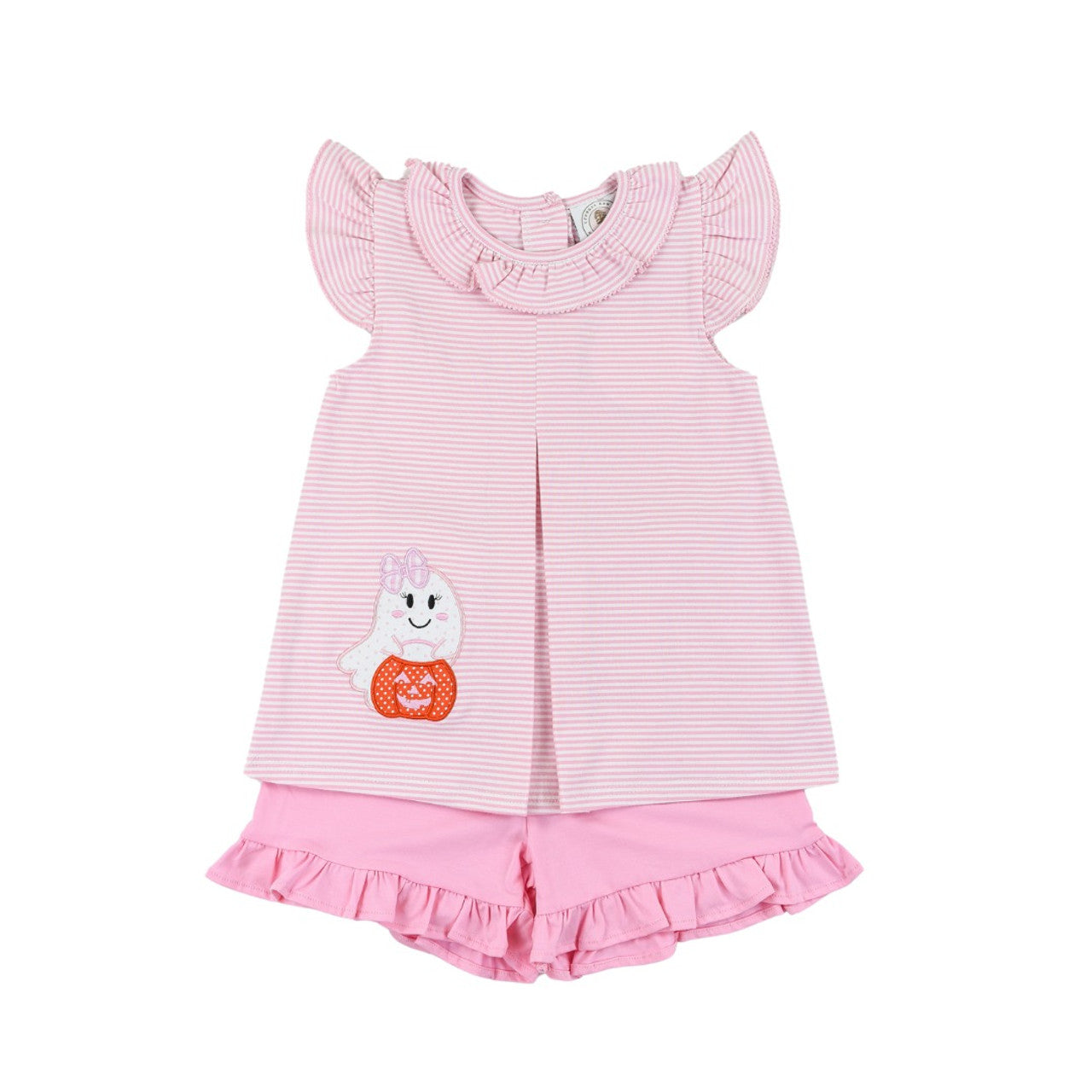 Ghost and Ghouls Girls Penny Pleat Short Set