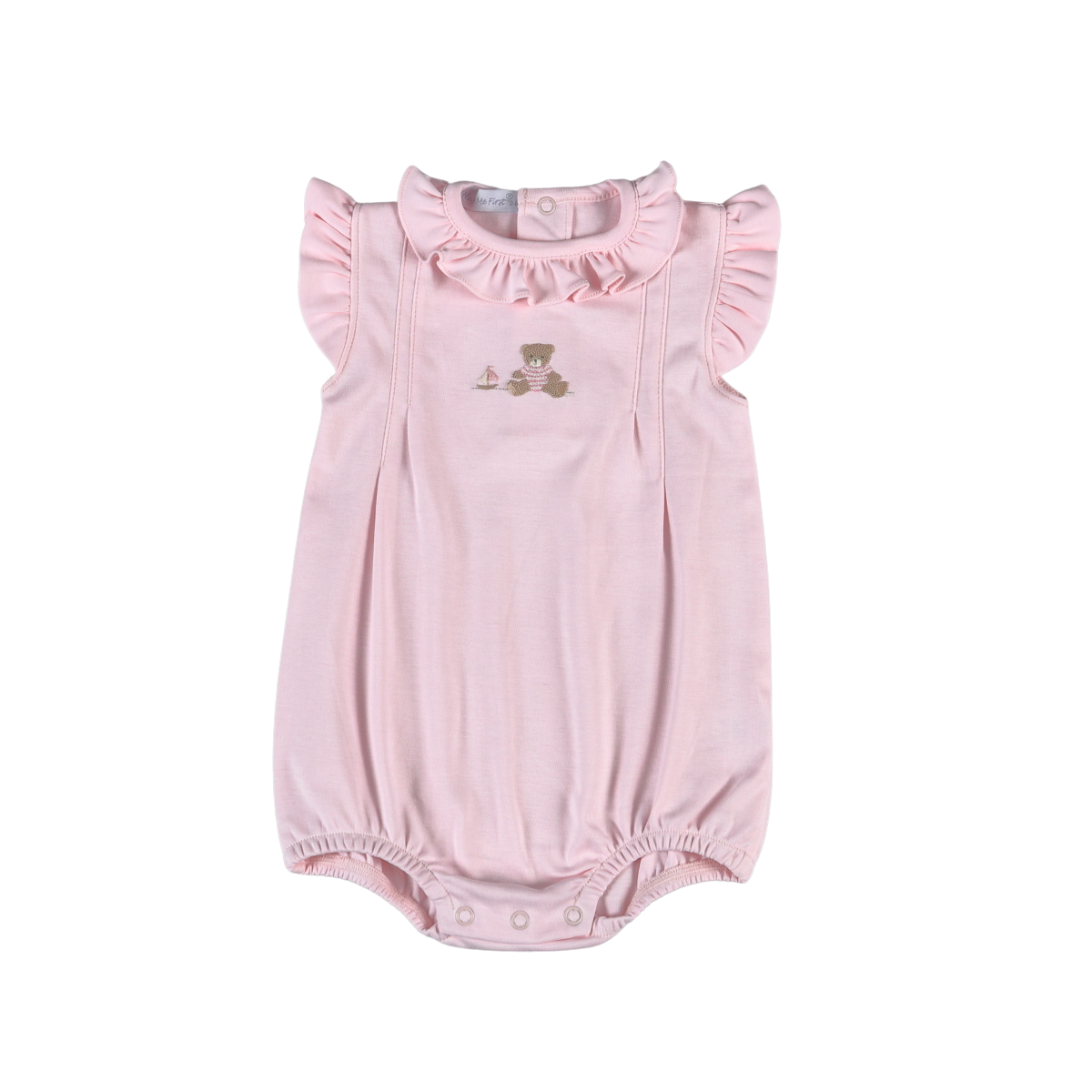 Girl Bear Embroider Bubble