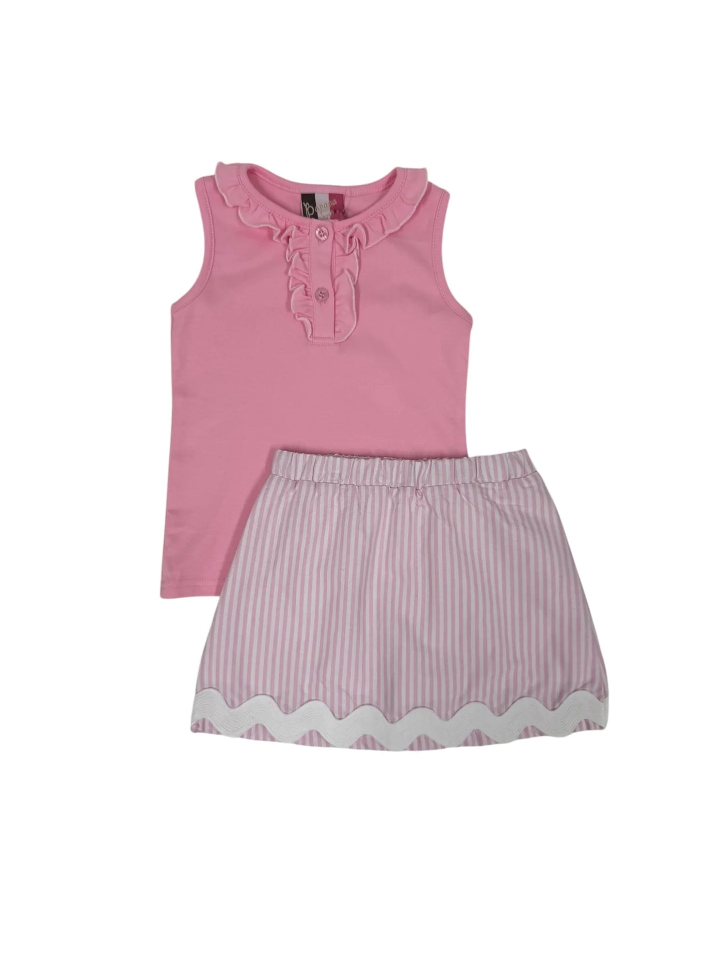 Sophia Skort Set- Pink