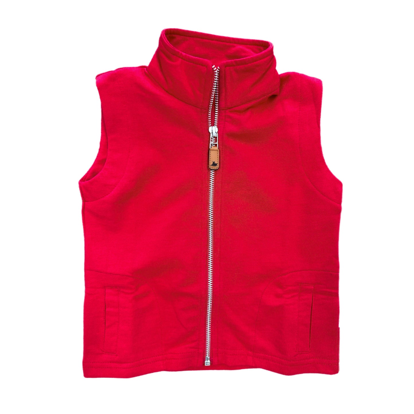 Southbound Knit Vest-Red