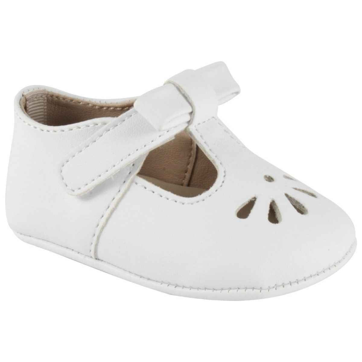 Brynna Infant Classic white T-Straps