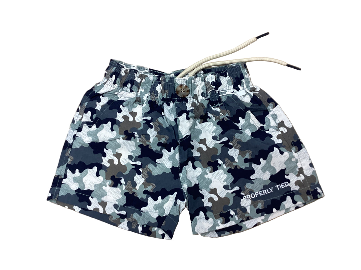 Boys Mallard Short Delta Backwater Camo