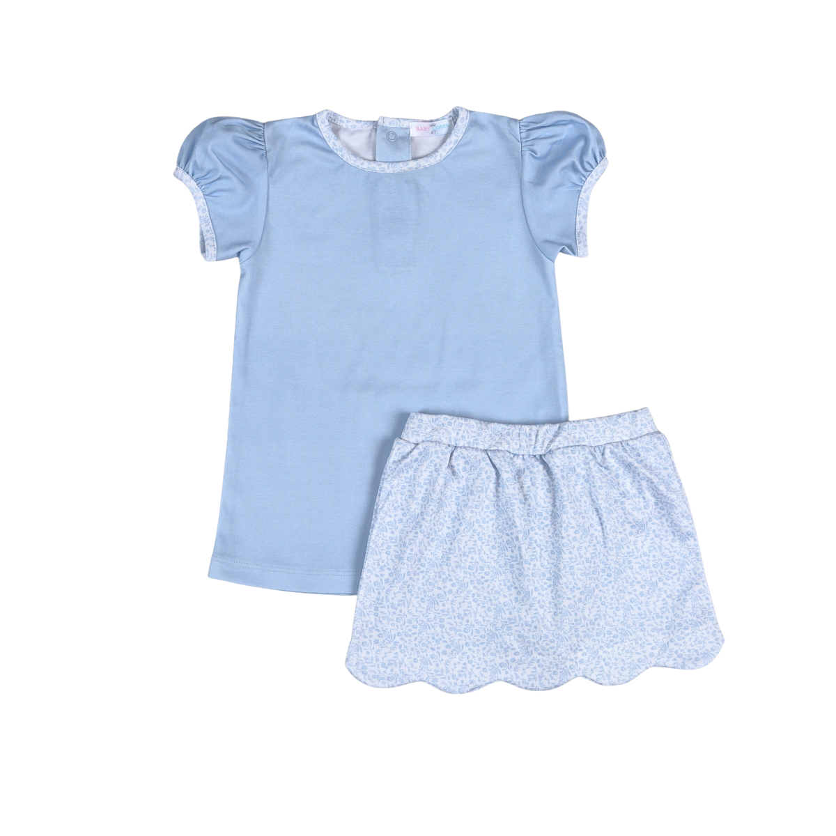 Ivy Floral Girl Skort Set