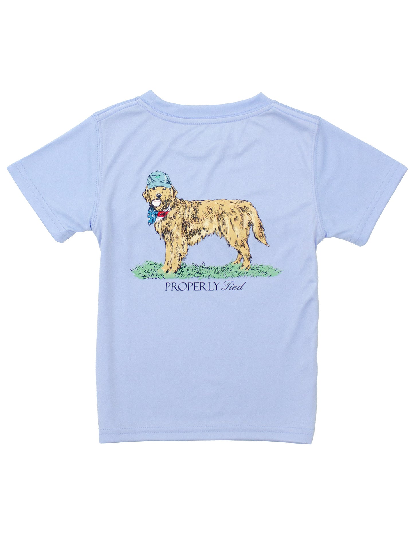 Boys Performance Tee SS American Pup