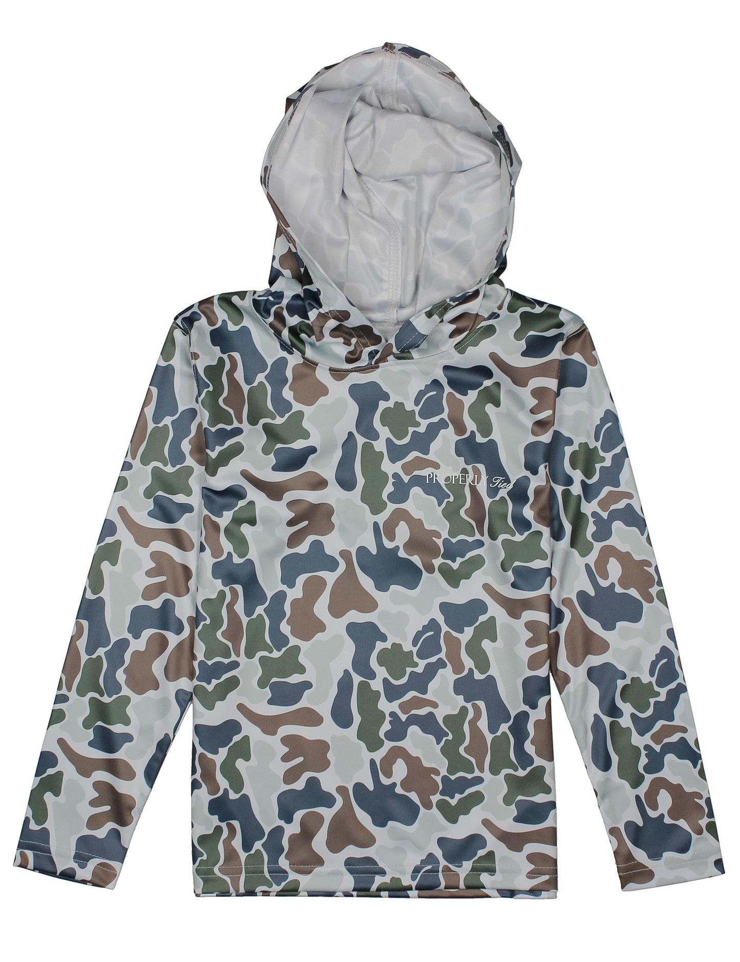 Boys Sportsman Performance Hoodie Terra Camo