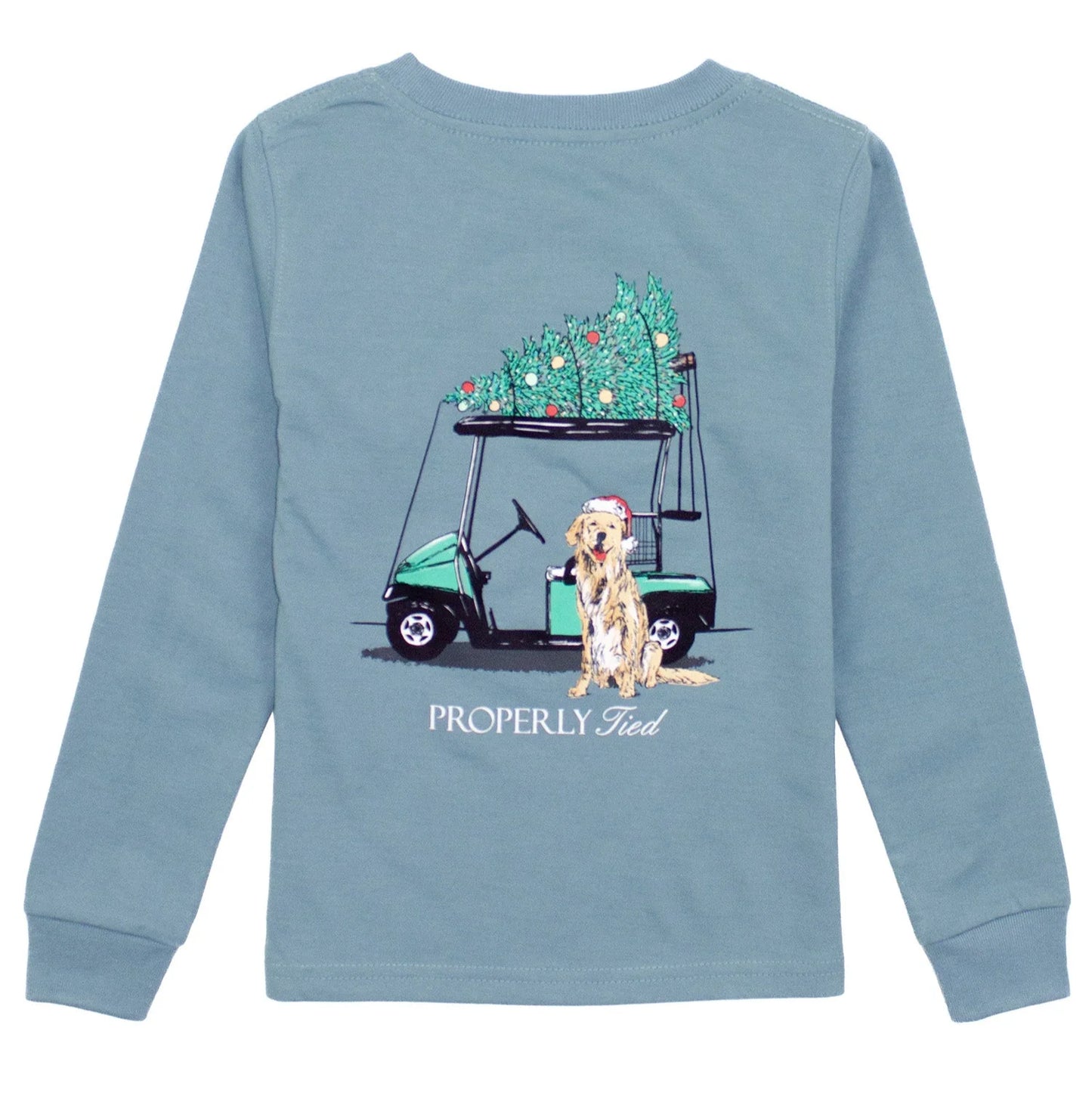 Properly Tied Santa's Caddy LS Steel Blue