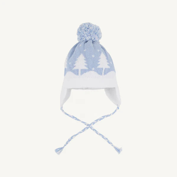 Parrish Pom Pom Hat - Beale Street Blue