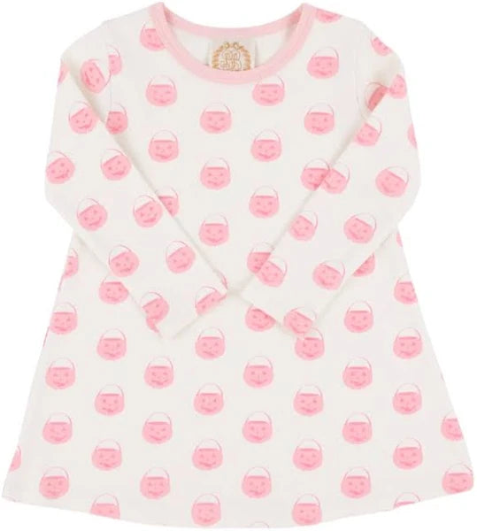 Vintage-Prep Long Sleeve Polly Play Dress