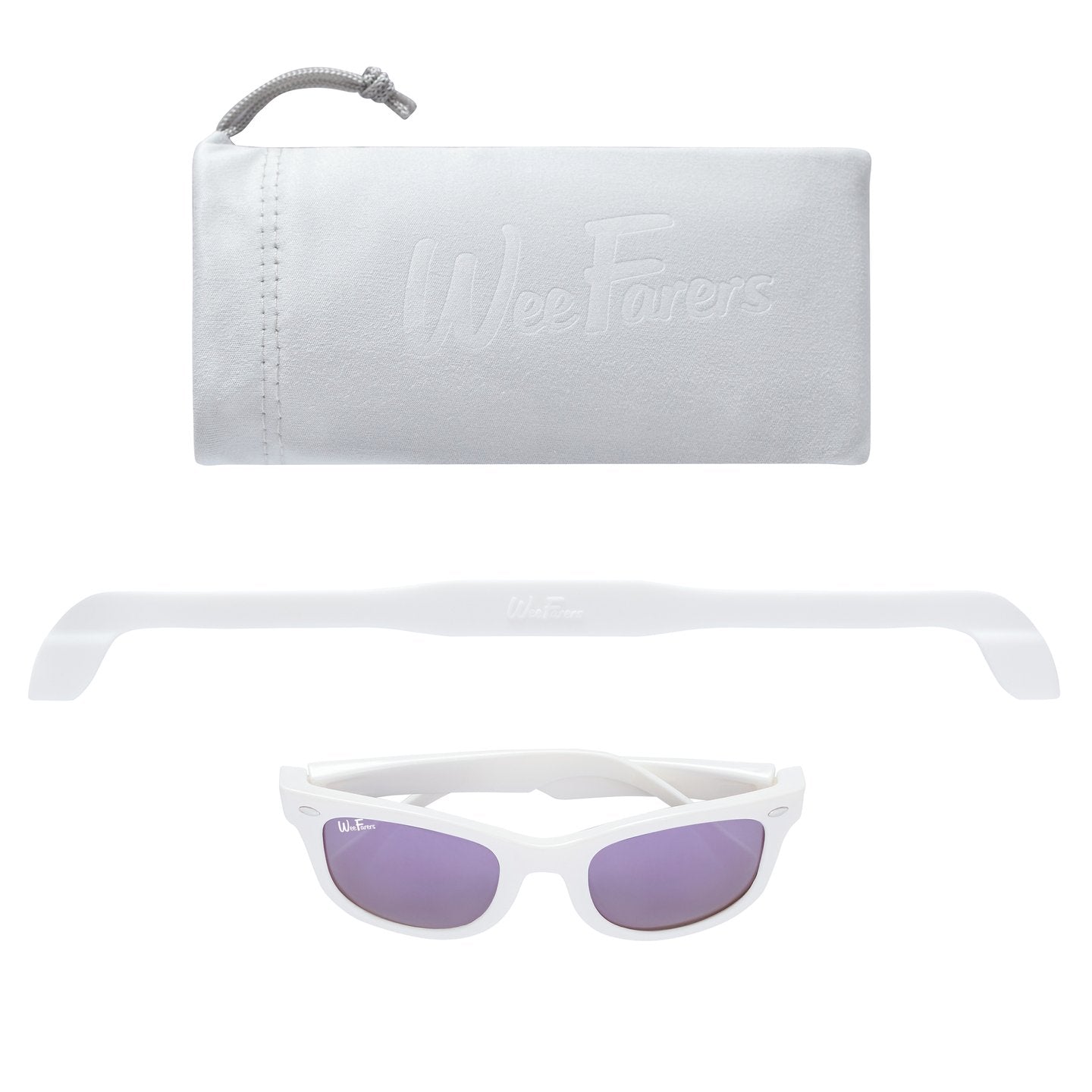 White with Purple Wee Farers
