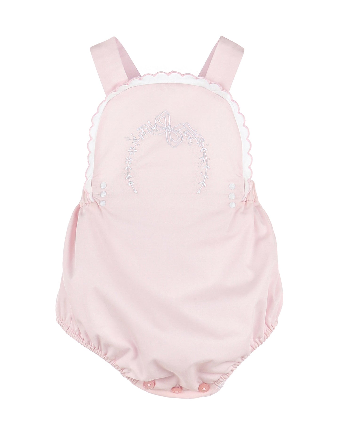 Sophie and Lucas Pink Wedgewood Sunsuit