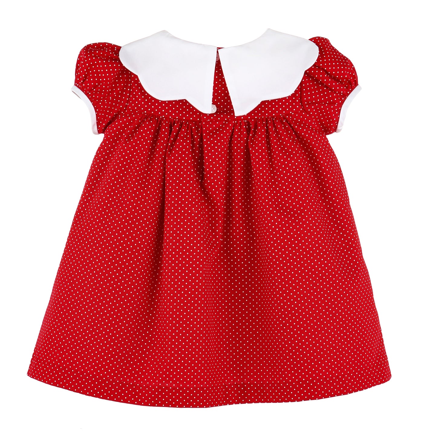 Vintage Classics Snowy Dress-Red