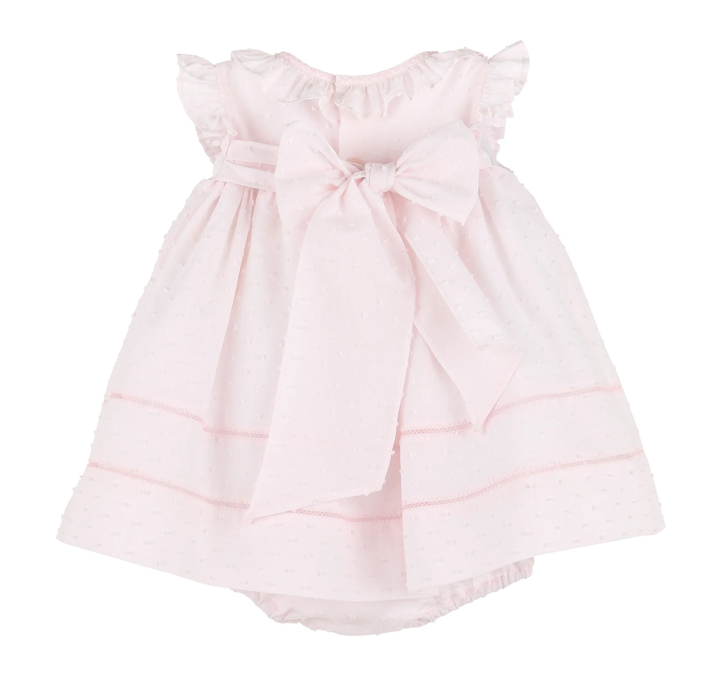 Pink Dotted Ruffle Float