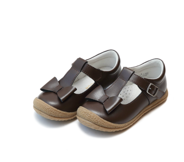 Emma Bow T-Strap Mary Jane Brown