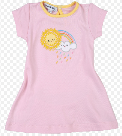 Girls Pink Happy Day Dress