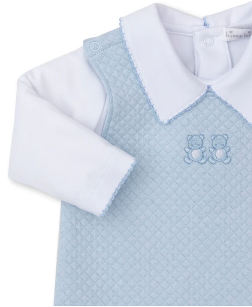 Jacquard Overall Set Mix-LB/White