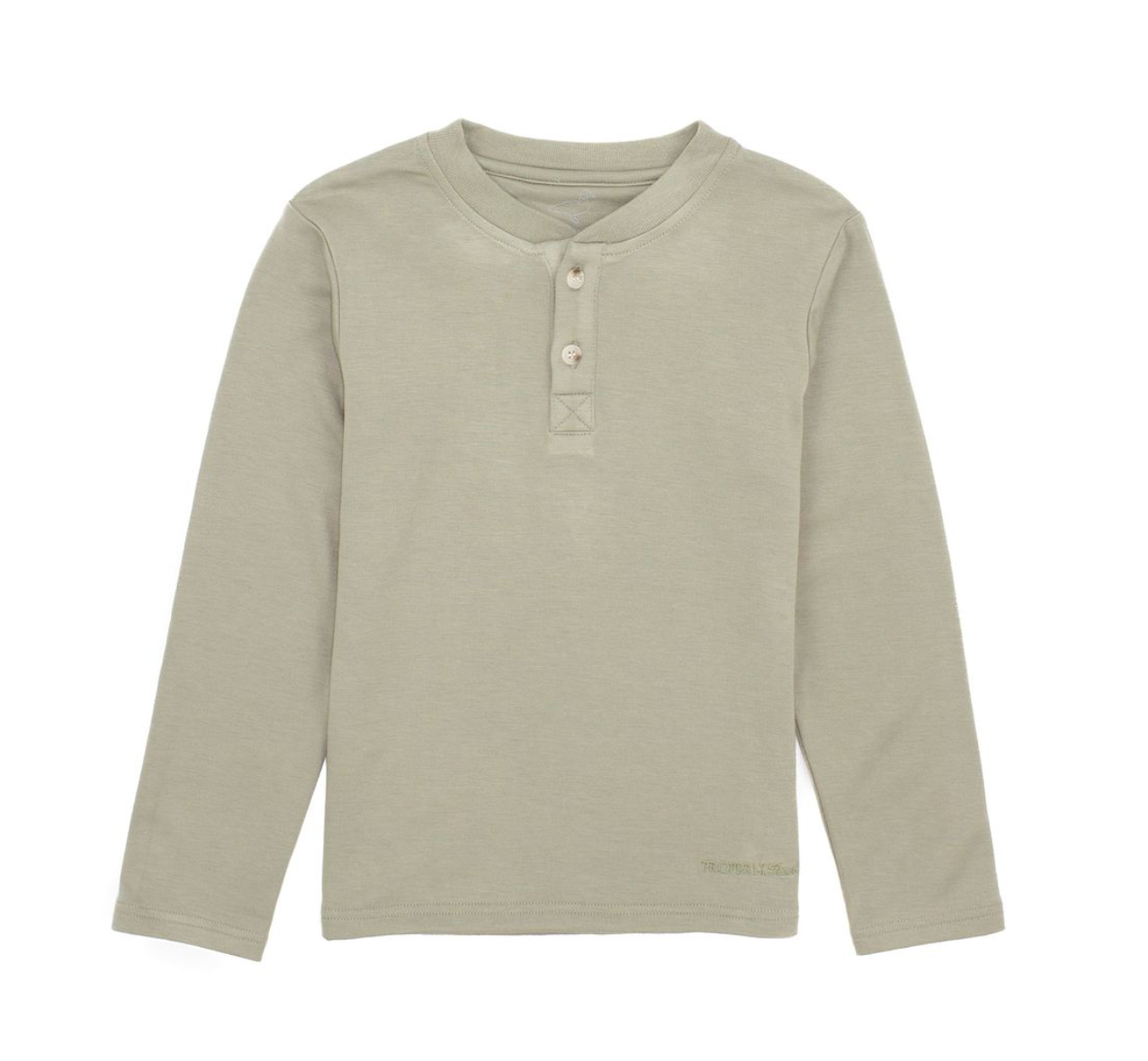 Shoreline Henley LS-Cedar