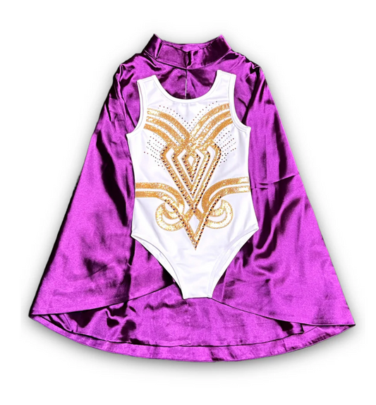 Purple and Gold Costume