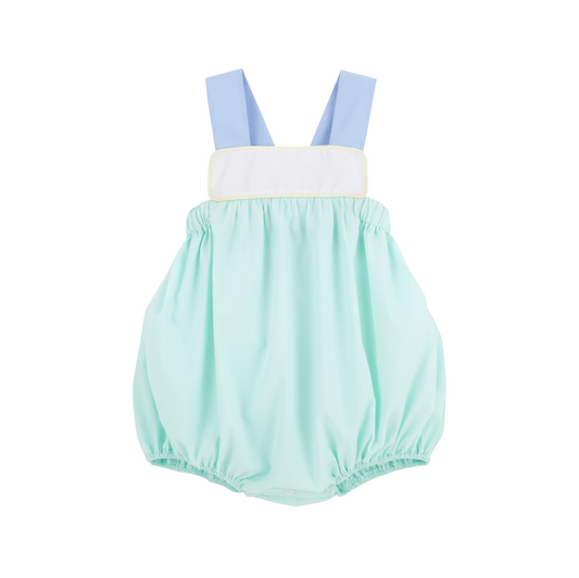 Samprey Sunsuit Sea Island Seafoam Colorblock