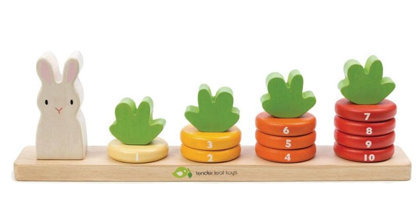 Tender Leaf Counting Carrots