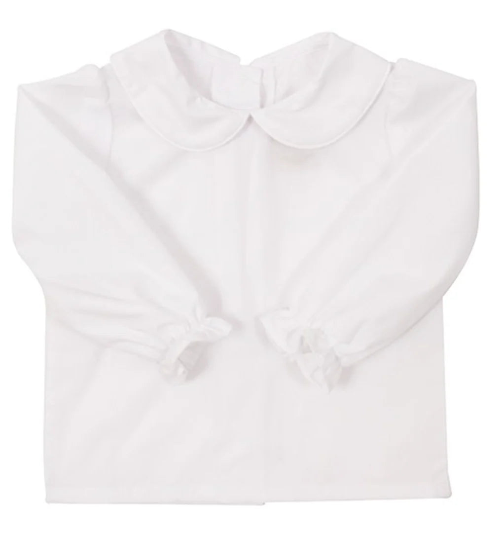 Maudes Peter Pan Broadcloth - Worth Avenue White