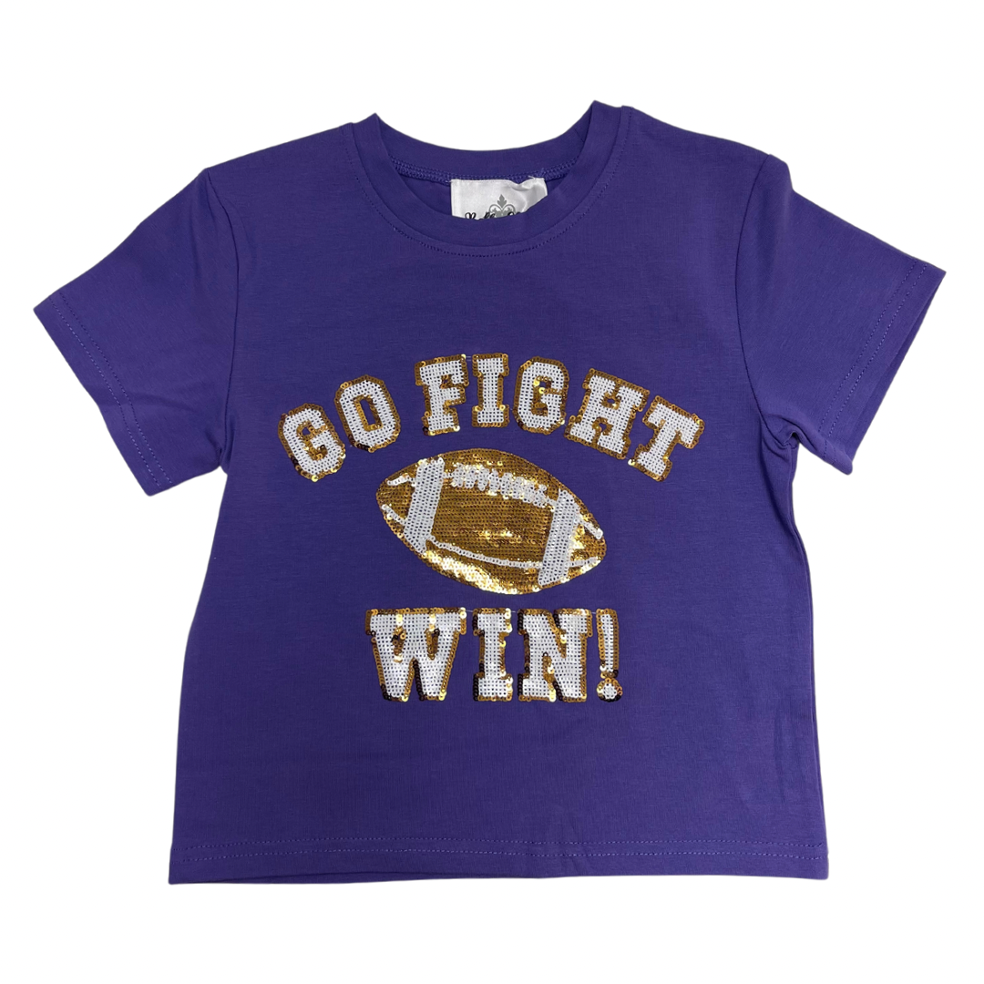 Go, Fight, Win-Purple/Yellow