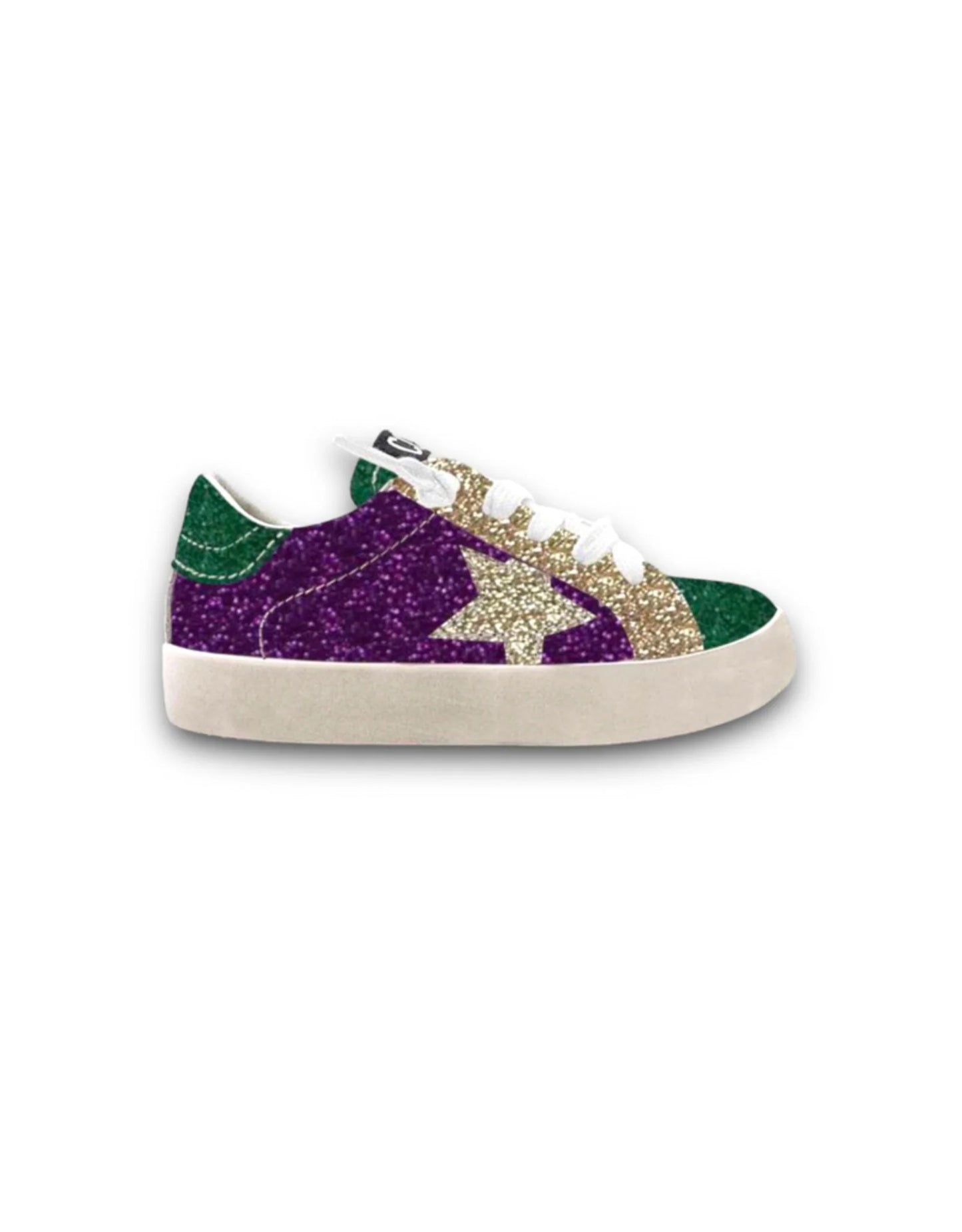 Mardi Gras Kid Sneakers