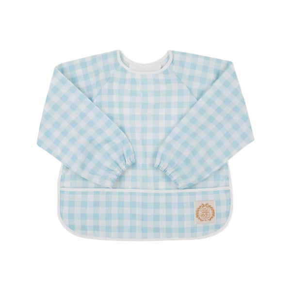 Biscuit Bib blue or pink