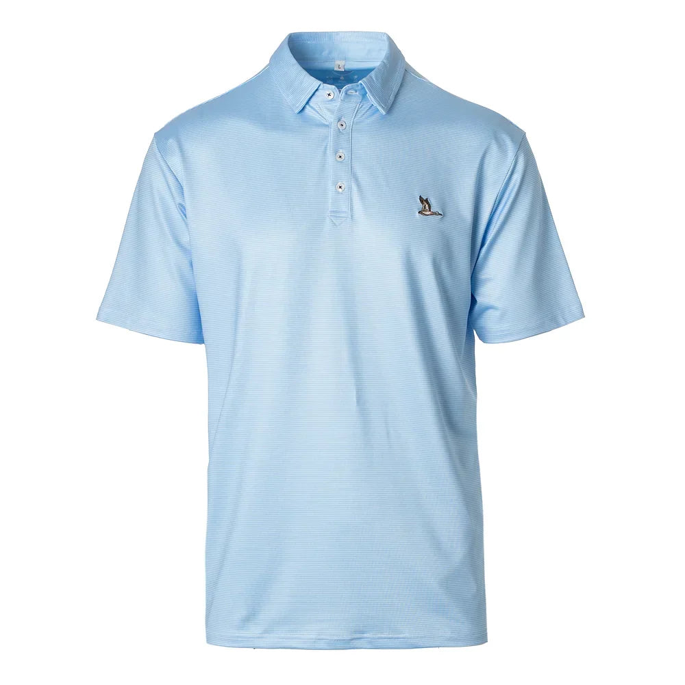 Roost Mallard Polo - Blue/White