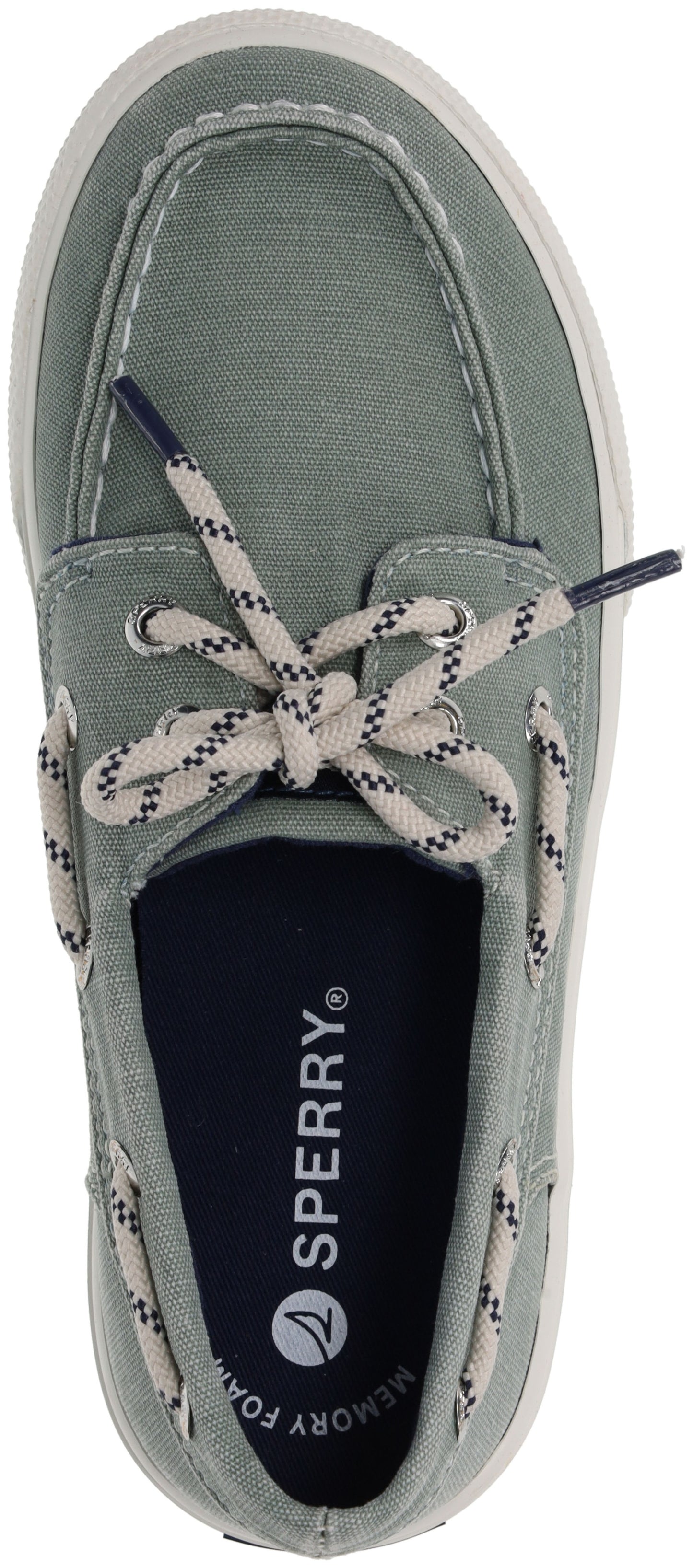 Bahama Sperry Sage Green Shoe