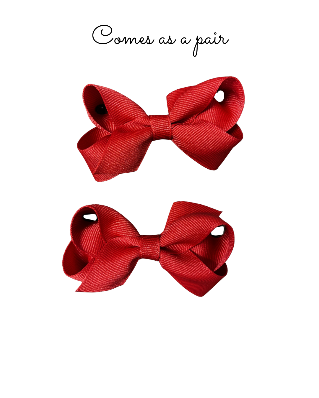 Mini Grosgrain Pair Bows