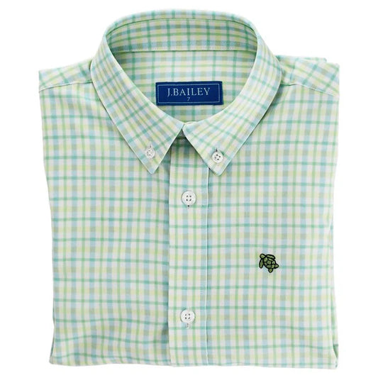 Performance Button Down Sunrise