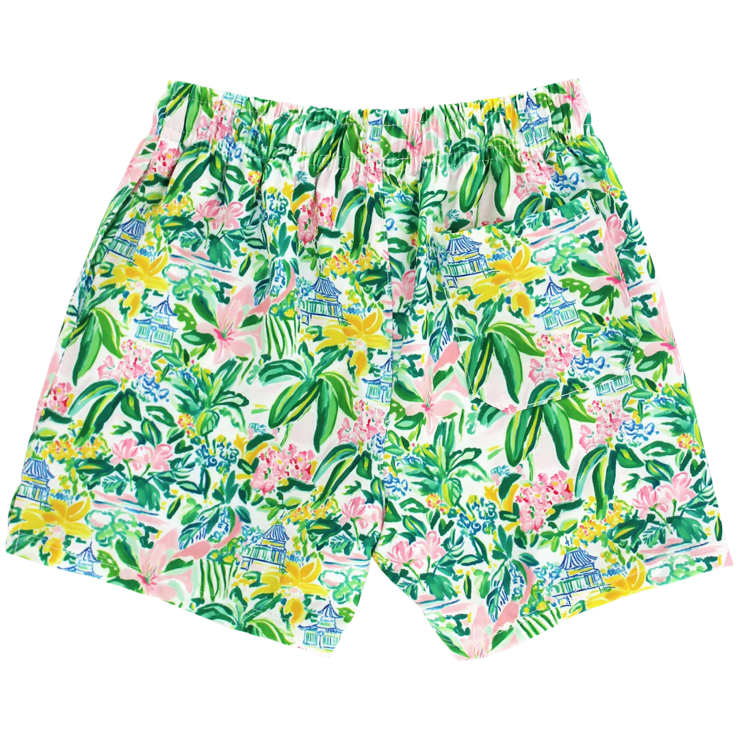 Board Short - Pagoda Gardens