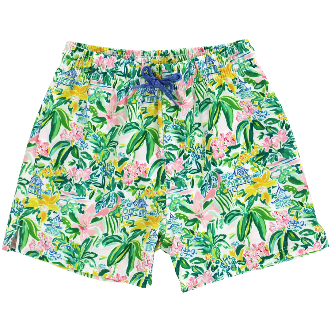 Board Short - Pagoda Gardens