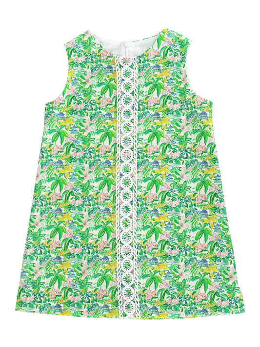 Liza Dress- Pagoda Gardens