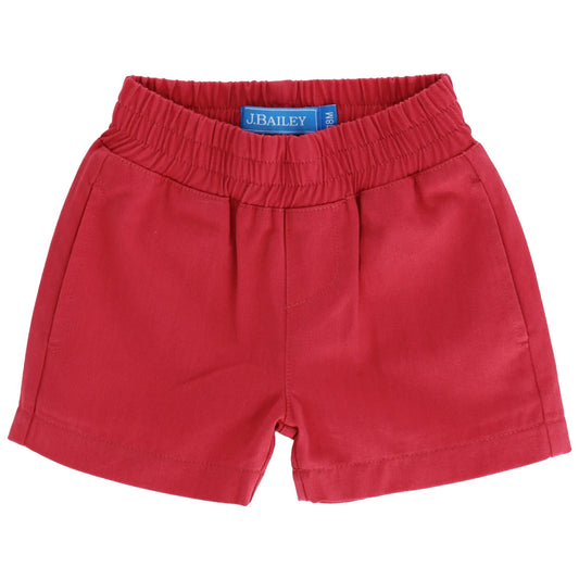 Seaside Pull on Short - Nantucket Red