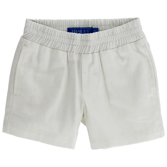 Seaside Pull on Short - White Twill