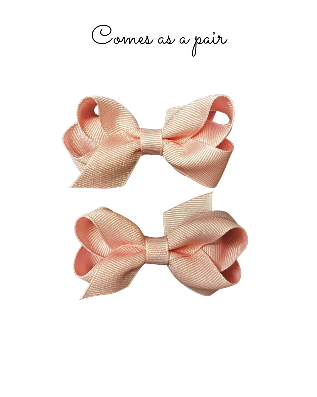 Mini Grosgrain Pair Bows