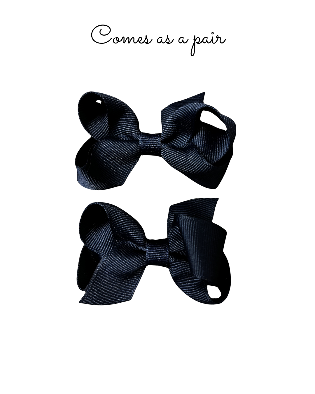 Mini Grosgrain Pair Bows