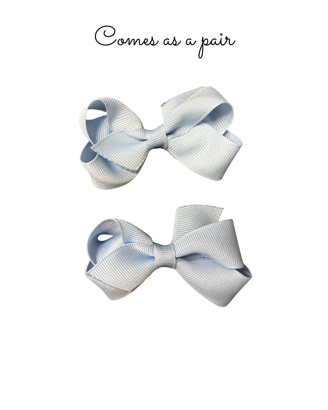 Mini Grosgrain Pair Bows