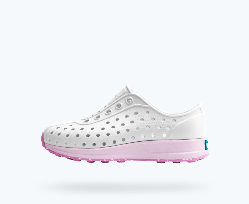 Robbie Kids- Shell White/Barely Pink/Malibu Speckle Rubber