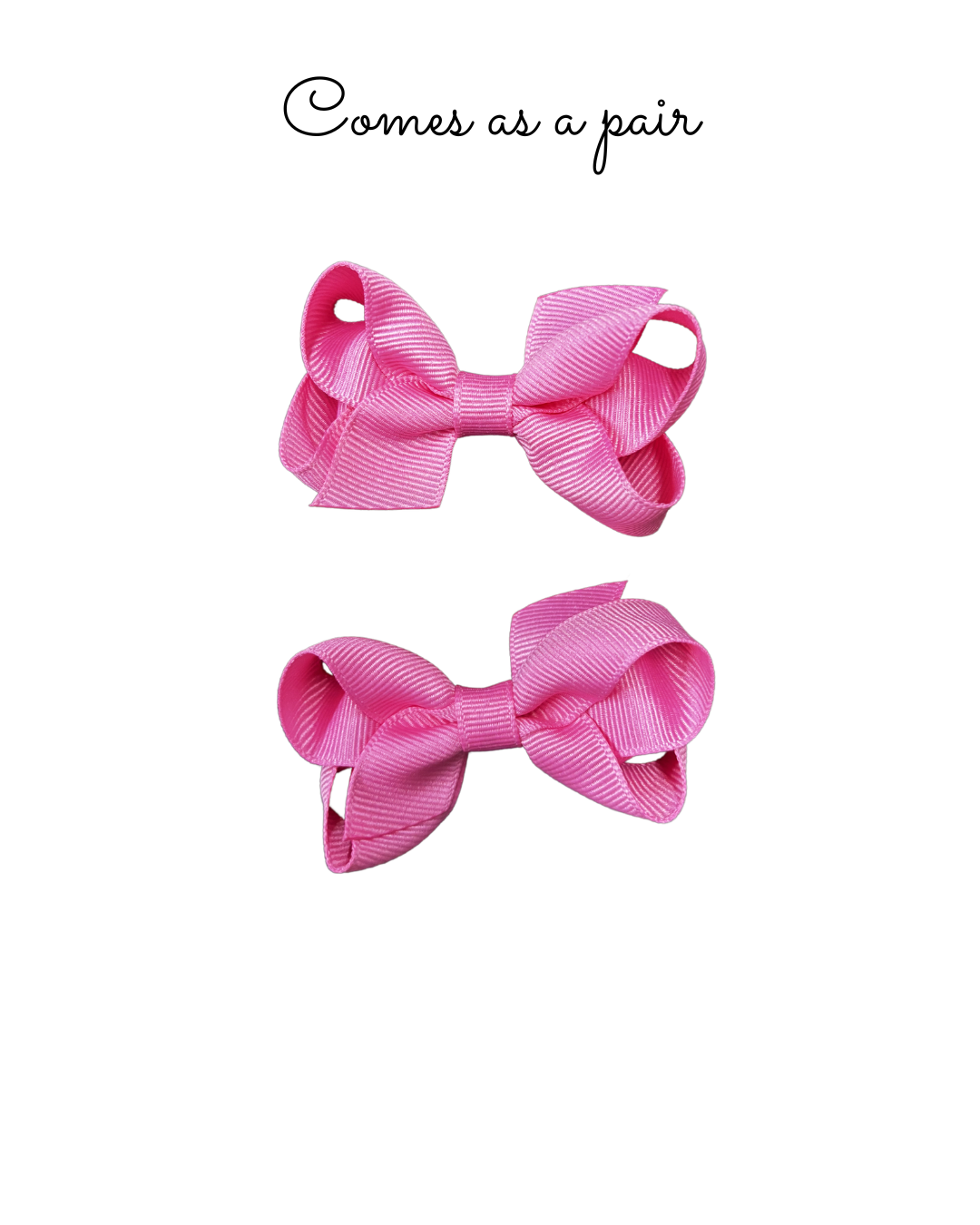 Mini Grosgrain Pair Bows