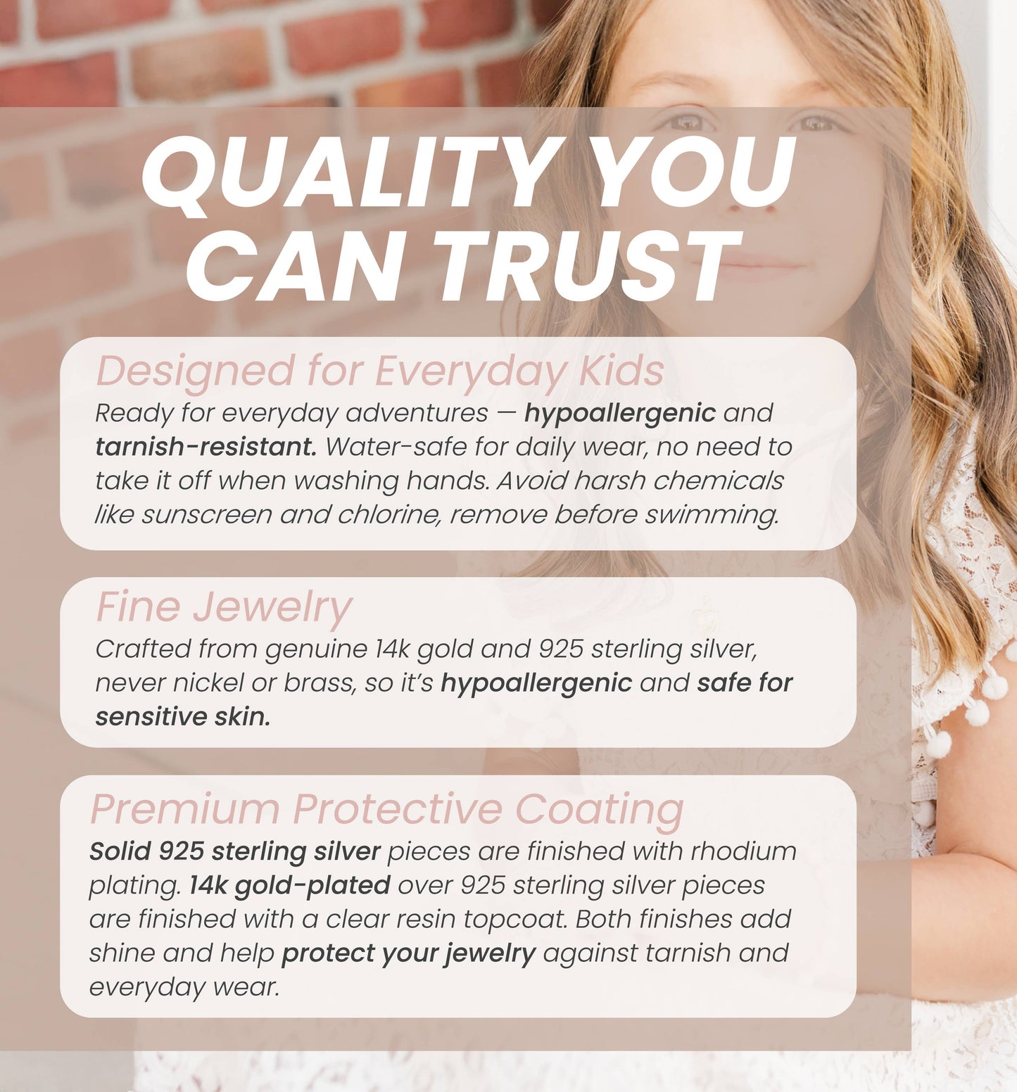 14K Gold-Plated SterlingSilver Baby or Girls Beaded Bracelet