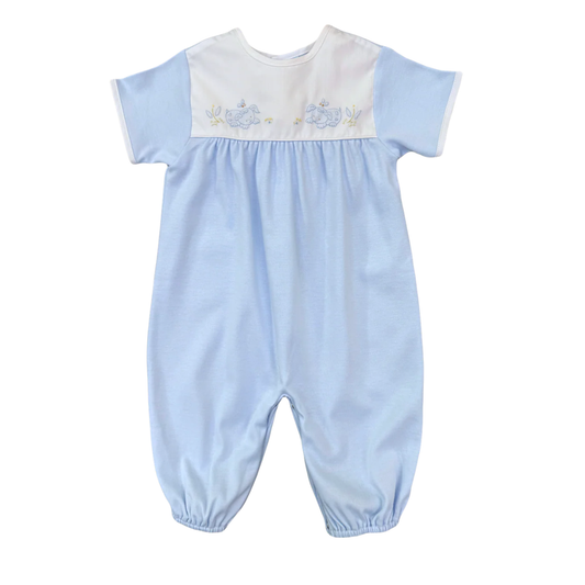 Converter Gown with Blue Puppy Dogs